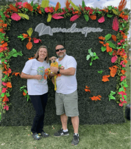 Hounds Town in Henderson Nevada's Owners with a Foster Dog